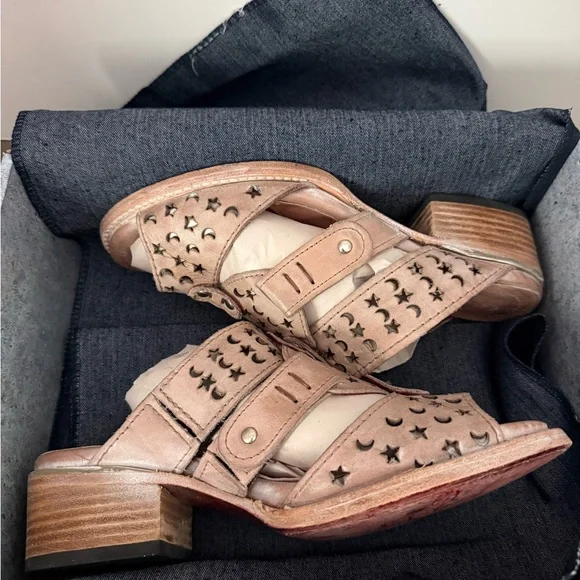 Freebird by Steven Pink Cut-Out Sandals - Picture 10 of 11